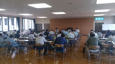 水道事業修繕工事等説明会