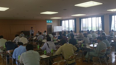 水道事業修繕工事等説明会